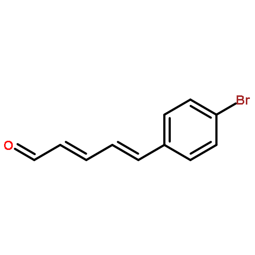 2,4-Pentadienal, 5-(4-bromophenyl)-, (2E,4E)-