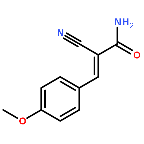 2-Propenamide, 2-cyano-3-(4-methoxyphenyl)-, (2E)-