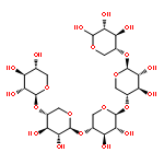 D-Xylose, O-.beta.-D-xylopyranosyl-(1?4)-O-.beta.-D-xylopyranosyl-(1?4)-O-.beta.-D-xylopyranosyl-(1?4)-O-.beta.-D-xylopyranosyl-(1?4)-