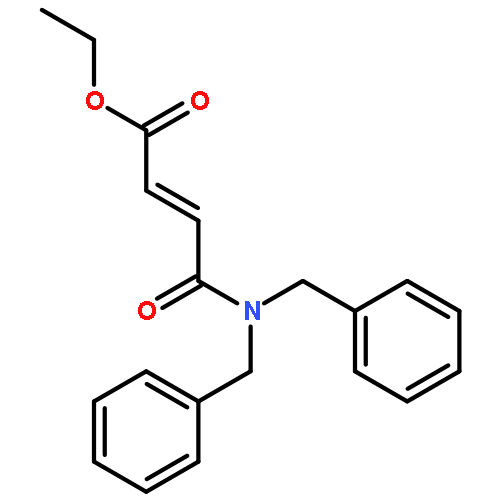 2-Butenoic acid, 4-[bis(phenylmethyl)amino]-4-oxo-, ethyl ester, (2E)-