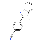 Benzonitrile, 4-(1-methyl-1H-benzimidazol-2-yl)-