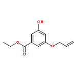 Benzoic acid, 3-hydroxy-5-(2-propenyloxy)-, ethyl ester