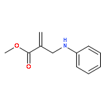 2-Propenoic acid, 2-[(phenylamino)methyl]-, methyl ester