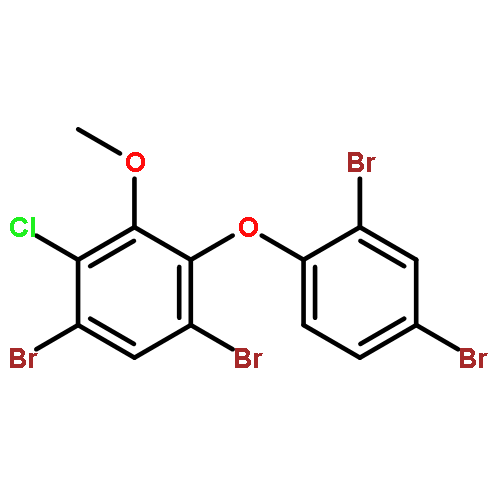 Benzene, 1,5-dibromo-2-chloro-4-(2,4-dibromophenoxy)-3-methoxy-