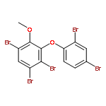 Benzene, 1,2,5-tribromo-3-(2,4-dibromophenoxy)-4-methoxy-