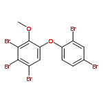 Benzene, 1,2,3-tribromo-5-(2,4-dibromophenoxy)-4-methoxy-