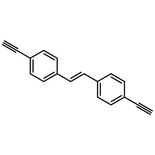Benzene, 1,1'-(1E)-1,2-ethenediylbis[4-ethynyl-