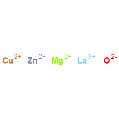 Copper lanthanum magnesium zinc oxide