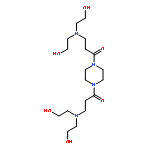 Piperazine, 1,4-bis[3-[bis(2-hydroxyethyl)amino]-1-oxopropyl]-