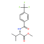 L-Valine, N-[4-(trifluoromethyl)benzoyl]-, methyl ester