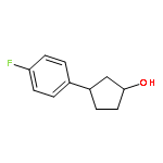 Cyclopentanol, 3-(4-fluorophenyl)-