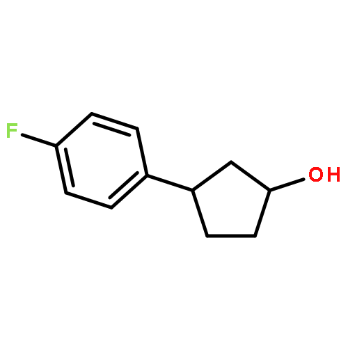 Cyclopentanol, 3-(4-fluorophenyl)-