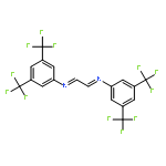 Benzenamine, N,N'-1,2-ethanediylidenebis[3,5-bis(trifluoromethyl)-