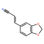 2-PROPENENITRILE, 3-(1,3-BENZODIOXOL-5-YL)-, (E)-