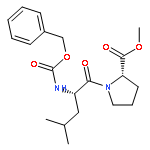 L-PROLINE, 1-[N-[(PHENYLMETHOXY)CARBONYL]-L-LEUCYL]-, METHYL ESTER