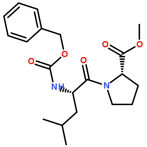 L-PROLINE, 1-[N-[(PHENYLMETHOXY)CARBONYL]-L-LEUCYL]-, METHYL ESTER