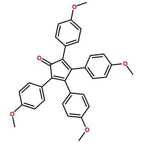 2,3,4,5-TETRAKIS(4-METHOXYPHENYL)CYCLOPENTA-2,4-DIEN-1-ONE