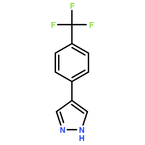 1H-Pyrazole, 4-[4-(trifluoromethyl)phenyl]-