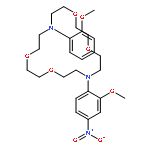 1,4,10,13-Tetraoxa-7,16-diazacyclooctadecane,7-(2-methoxy-4-nitrophenyl)-16-(2-methoxyphenyl)-