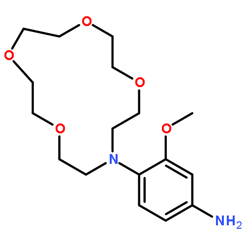 Benzenamine,3-methoxy-4-(1,4,7,10-tetraoxa-13-azacyclopentadec-13-yl)-