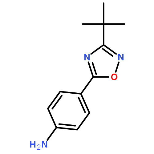 Benzenamine, 4-[3-(1,1-dimethylethyl)-1,2,4-oxadiazol-5-yl]-