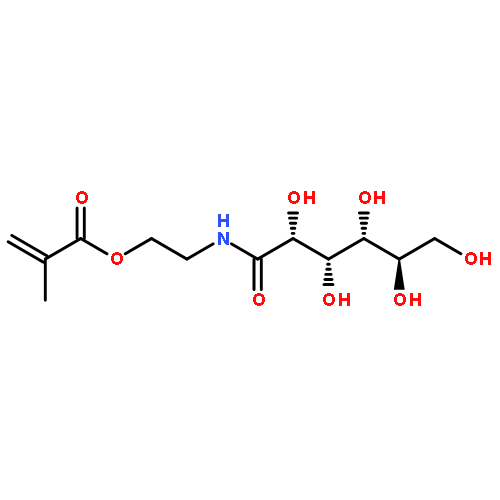 D-GLUCONAMIDE, N-[2-[(2-METHYL-1-OXO-2-PROPENYL)OXY]ETHYL]-