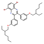 Quinoxaline, 5,8-dibromo-2,3-bis[3-[(2-ethylhexyl)oxy]phenyl]-