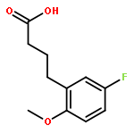 BENZENEBUTANOIC ACID, 5-FLUORO-2-METHOXY-