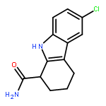 6-Chloro-2,3,4,9-tetrahydro-1H-carbazole-1-carboxamide