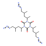 1,3,5-Triazine-2,4,6(1H,3H,5H)-trione,1,3,5-tris[(1R,3S)-4-azido-1,3-dimethylbutyl]-