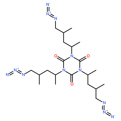 1,3,5-Triazine-2,4,6(1H,3H,5H)-trione,1,3,5-tris[(1R,3S)-4-azido-1,3-dimethylbutyl]-