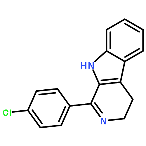 3H-Pyrido[3,4-b]indole, 1-(4-chlorophenyl)-4,9-dihydro-