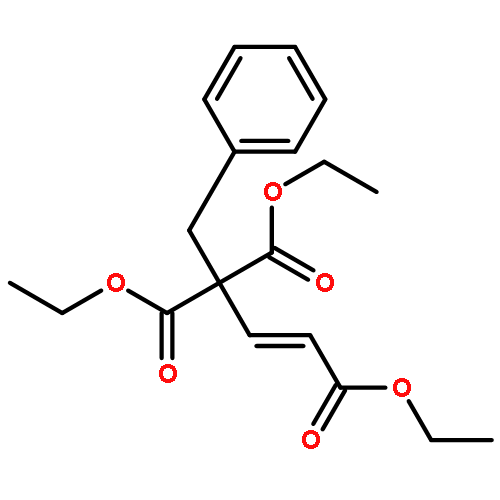 1-Butene-1,3,3-tricarboxylic acid, 4-phenyl-, triethyl ester, (1E)-