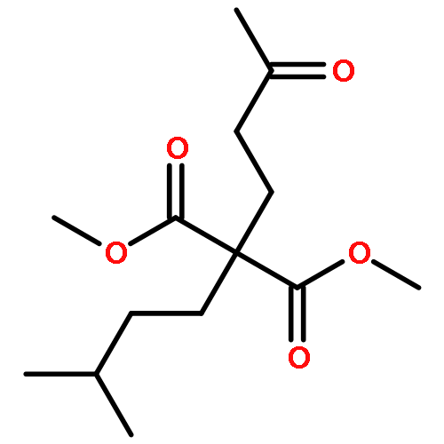 Propanedioic acid, (3-methylbutyl)(3-oxobutyl)-, dimethyl ester