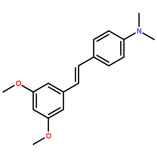 Benzenamine, 4-[(1E)-2-(3,5-dimethoxyphenyl)ethenyl]-N,N-dimethyl-