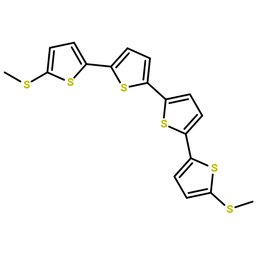 2,2':5',2'':5'',2'''-QUATERTHIOPHENE, 5,5'''-BIS(METHYLTHIO)-