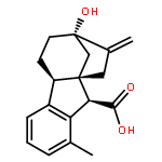 Gibba-1,3,4a(10a)-triene-10-carboxylicacid, 7-hydroxy-1-methyl-8-methylene-, (4ba,10b)- (9CI)