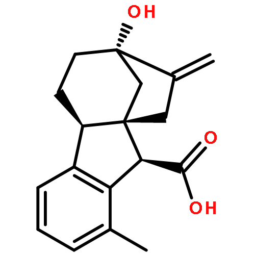 Gibba-1,3,4a(10a)-triene-10-carboxylicacid, 7-hydroxy-1-methyl-8-methylene-, (4ba,10b)- (9CI)