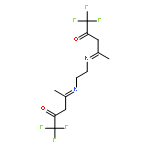 2-Pentanone,4,4'-(1,2-ethanediyldinitrilo)bis[1,1,1-trifluoro-