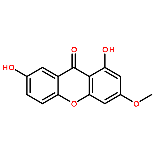 9H-Xanthen-9-one,1,7-dihydroxy-3-methoxy-