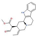 Indolo[2,3-a]quinolizine-2-aceticacid, 3-ethylidene-1,2,3,4,6,7,12,12b-octahydro-a-(hydroxymethylene)-, methyl ester, (aZ,2S,3E,12bS)-