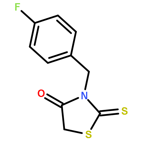 4-Thiazolidinone,3-[(4-fluorophenyl)methyl]-2-thioxo-