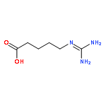 5-[(diaminomethylidene)amino]pentanoic acid