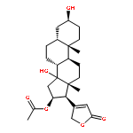 Card-20(22)-enolide,16-(acetyloxy)-3,14-dihydroxy-, (3b,5b,16b)-