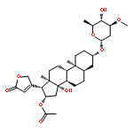 [6-HYDROXY-2-[3,4,5-TRIHYDROXY-6-(HYDROXYMETHYL)OXAN-2-YL]OXY-2,5A,6,6A-TETRAHYDRO-1BH-OXIRENO[5,6]CYCLOPENTA[1,3-C]PYRAN-1A-YL]METHYL 4-HYDROXY-3-METHOXYBENZOATE