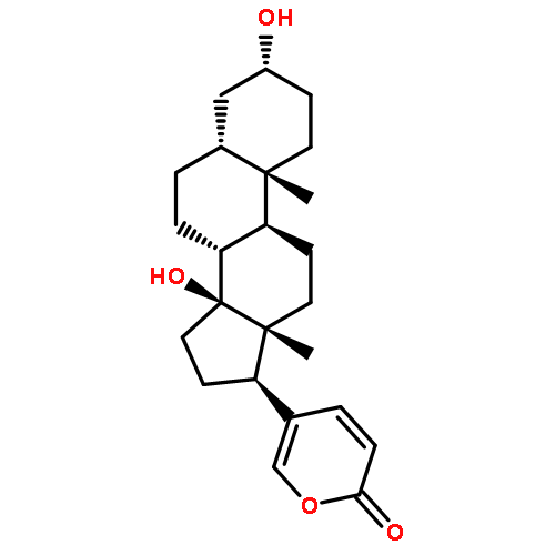 Bufa-20,22-dienolide,3,14-dihydroxy-, (3a,5b)-