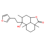 2H-Naphtho[1,8-bc]furan-2-one,6-[2-(3-furanyl)ethyl]decahydro-6-hydroxy-2a,5a,7-trimethyl-,(2aS,5aS,6R,7R,8aR,8bR)-