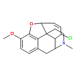 (5alpha,8beta)-8-chloro-3-methoxy-17-methyl-6,7-didehydro-4,5-epoxymorphinan