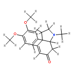 (+-)-3a-(3,4-Dimethoxy-phenyl)-1-methyl-(3ar,7ac)-1,2,3,3a,7,7a-hexahydro-indol-6-on