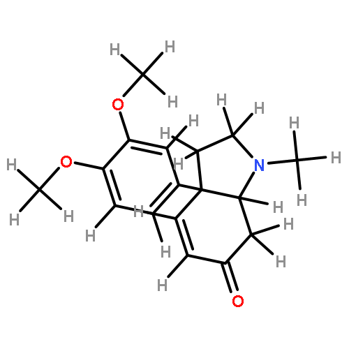 (+-)-3a-(3,4-Dimethoxy-phenyl)-1-methyl-(3ar,7ac)-1,2,3,3a,7,7a-hexahydro-indol-6-on